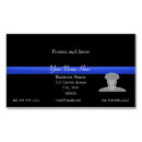 Search for thin blue line business cards Law enforcement