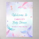 Search for mermaid baby shower posters Summer