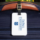 Search for college logo luggage tags Depaul university logo
