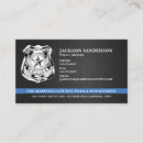Search for police business cards Professional
