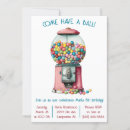 Search for bubble gum birthday invitations Kids