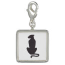 Search for cat charms Silhouette