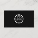 Search for bulk business cards Modern professional black