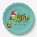 Search for funny christmas plates Cartoon