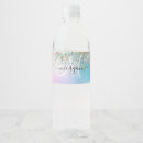 Search for unicorn water bottle labels Pastel