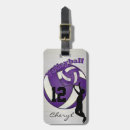 Search for volleyball luggage tags Player
