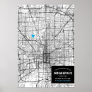 Search for indiana map art Indianapolis
