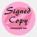 Search for signed by author stickers Autographed copy