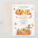 Search for harvest birthday invitations Pumpkin