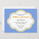 Search for yellow and blue graduation invitations Summer
