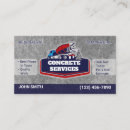 Search for concrete business cards Cement