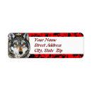 Search for wolf return address labels Gray