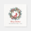 Search for red cardinal napkins Elegant