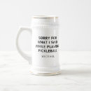 Search for pickleball beer glasses Trendy