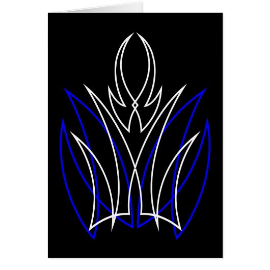 0001 Pinstripe Azul-Blanco Cards (Front)