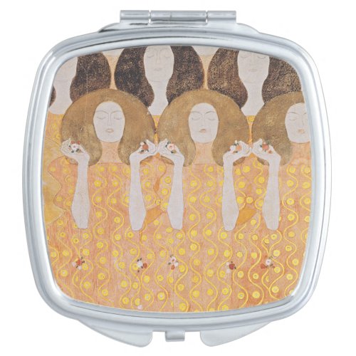 001_007 Gustav Klimt Angel Choir Compact Mirror