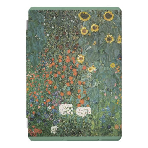 001_008 Gustav Klimt Sunflower Farm Garden iPad Pro Cover