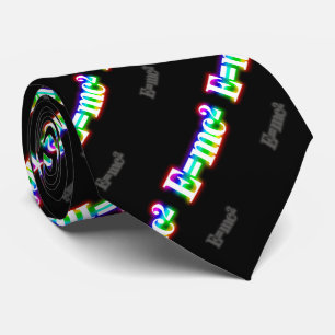 (001:06) Colorful Glowing E=mc2 - Black Tie