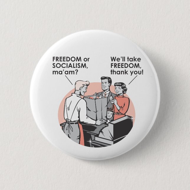 001Freedom.ai Pinback Button (Front)