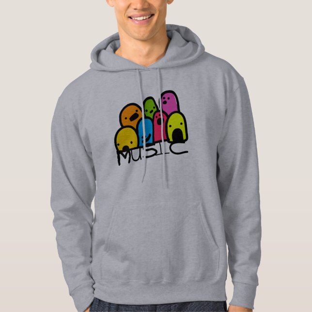 001Music Hoodie (Front)