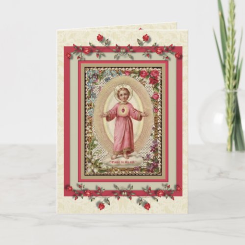 0024 Baby Jesus Prince of Peace Greeting Card