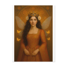 002_A fairy princess in burnt orange.