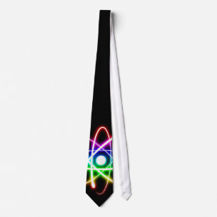 (003:04) Colorful Glowing Atoms - Black Tie