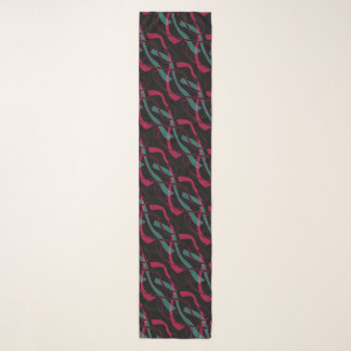 003 ribbon pattern scarf