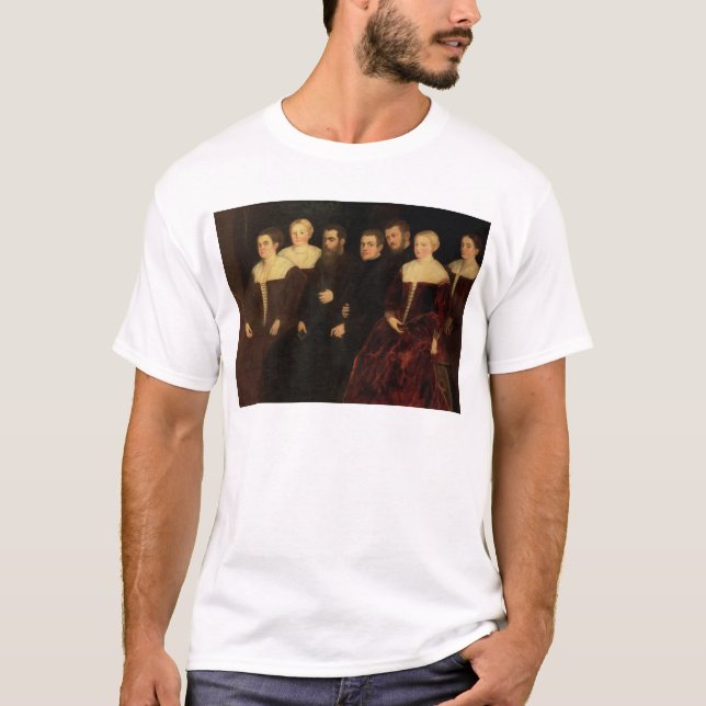 00409 Seven members of the Soranzo Family T-Shirt (Front)