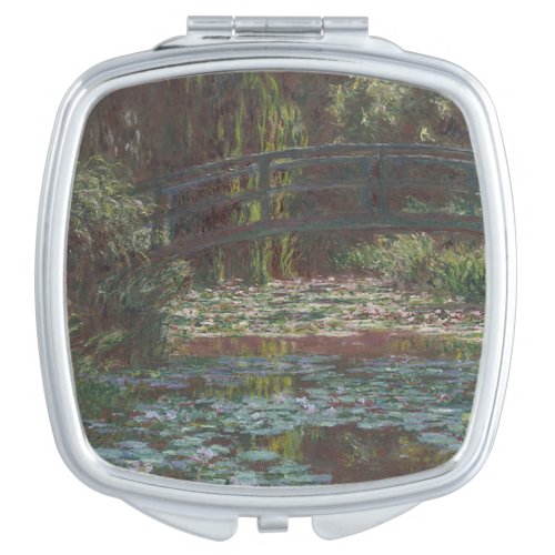 004_002 Claude Monet Water Lily Pond Compact Mir Compact Mirror