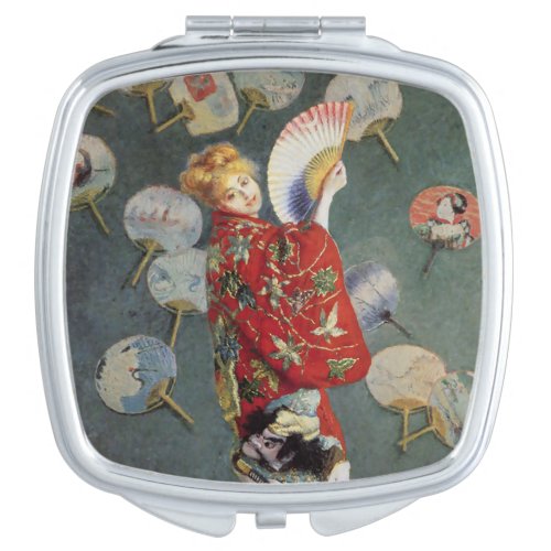 004_013 Claude Monet La Japones Compact Mirror