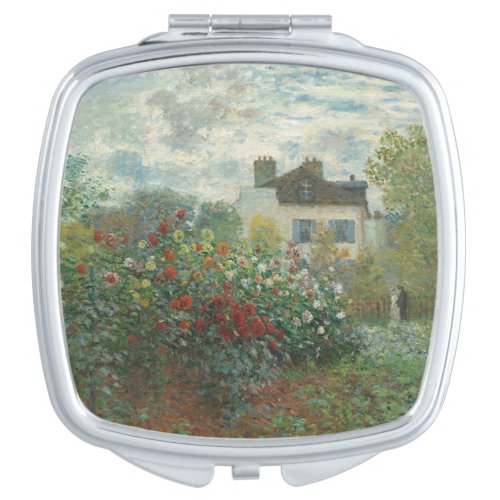 004_021 Monet House Garden in Claude Moneyargenteu Compact Mirror