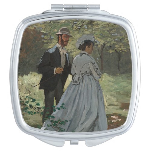 004_023 Claude Monet Basil and Camille Compact M Compact Mirror