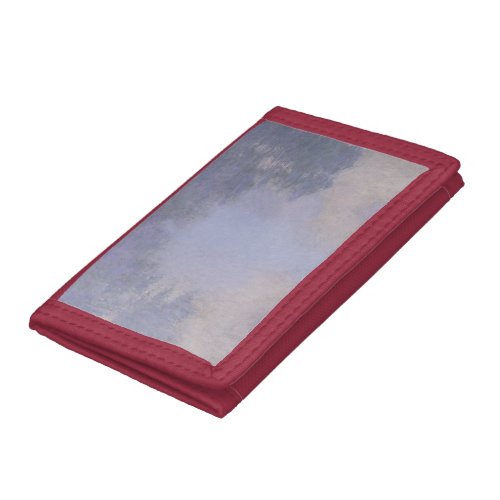 004_030 Claude Monet The Seine Tributary near Giv Trifold Wallet