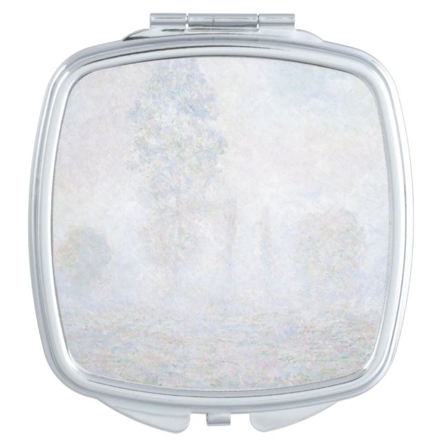 004-037 Claude Monet "Morning Mist" Compact Mirror (Front)