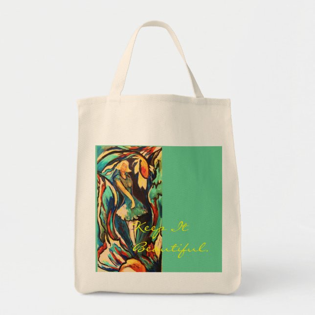 004newbloomed (3)1111, Keep It Beautiful. Tote Bag (Front)