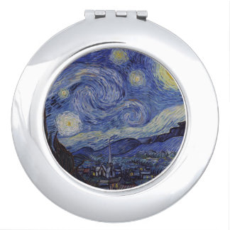 005-004 Van Gogh's Starry Night Compact Mirror
