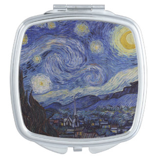 005-004 Van Gogh's Starry Night Compact Mirror