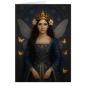 006_A fairy princess in royal blue. (Front)