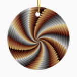 007 Fractal Ceramic Ornament