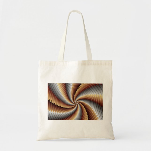 007 Fractal Tote Bag (Front)