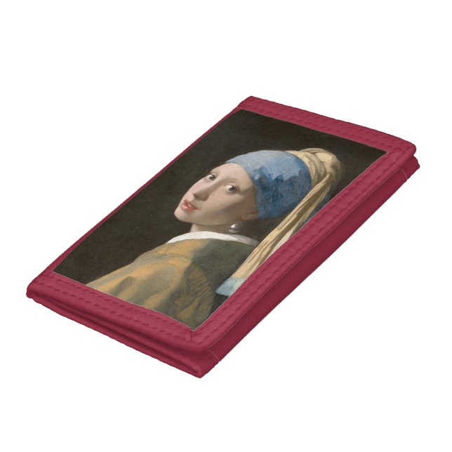 008-001 Vermeer "Pearl Earring Girl" Wallet (Bottom)
