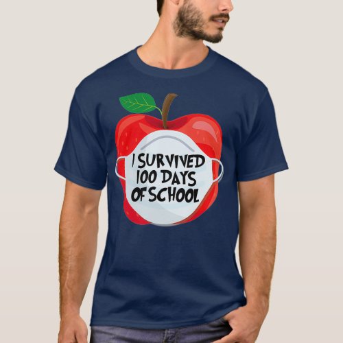 00 Days of School remote virtual teacher student T_Shirt