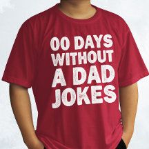 00 Days Without A Dad Jokes Sarcastic Father Funny