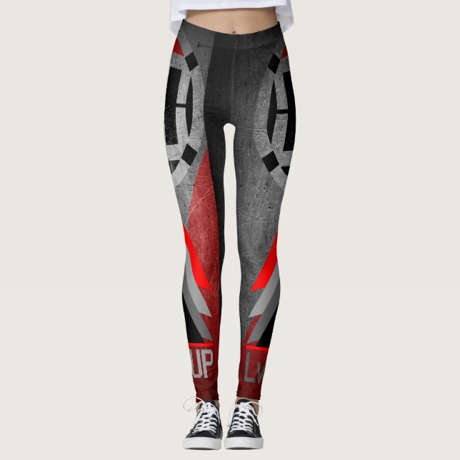00 LvL Level Up Leggings (Front)