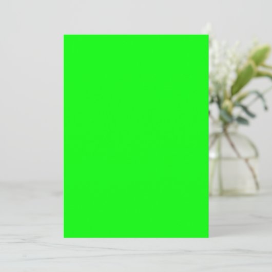 #00FF00 Hex Code Web Color Neon Green (Standing Front)
