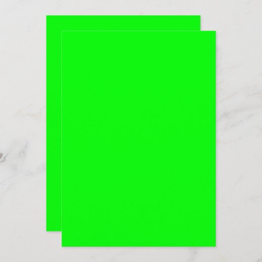 #00FF00 Hex Code Web Color Neon Green (Front/Back)