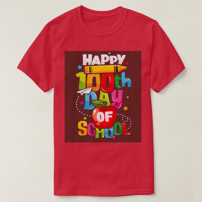 00th day of school T-Shirt (Design Front)