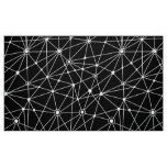 010316 Network - White on Black Fabric