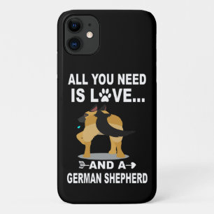 015 All You Need Is Love And A German Shepherd iPhone 11 Case
